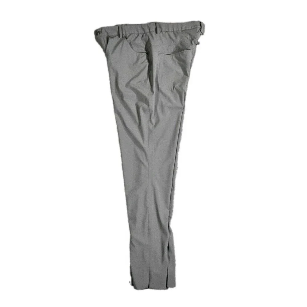 Mens Black Clover Live Lucky Gray Pants 36x33